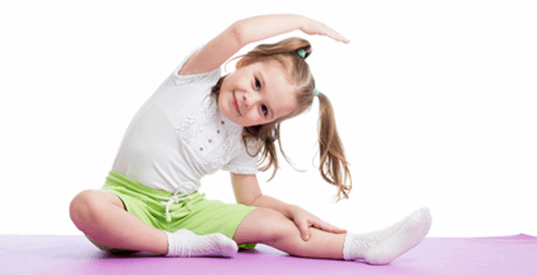 The benefits of yoga to children