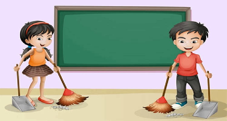 Maintaining a clean schooling environment