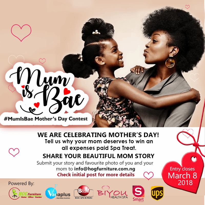 #MumIsBaeContest - Mother's Day Contest