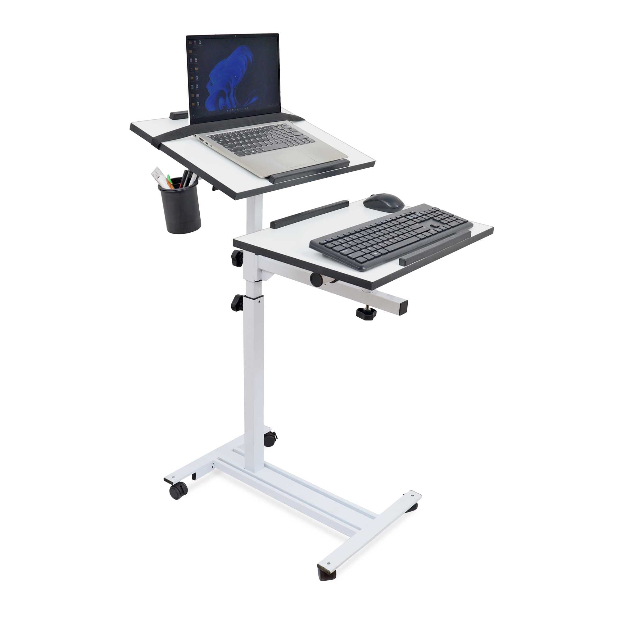 Multipurpose Adjustable Projector and Laptop Table