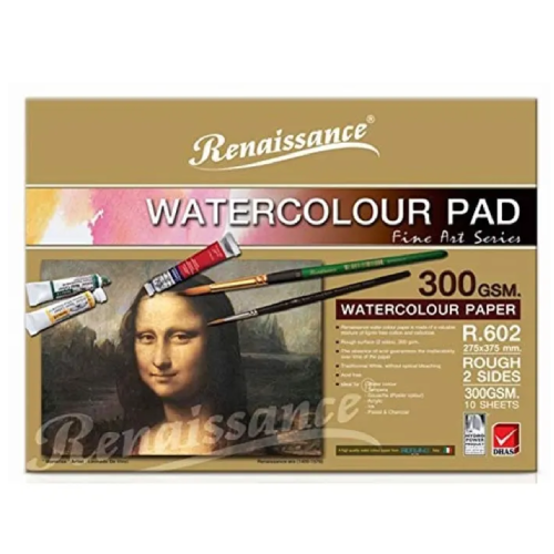 Renaissance Watercolor Pad -15x11 Inches -602