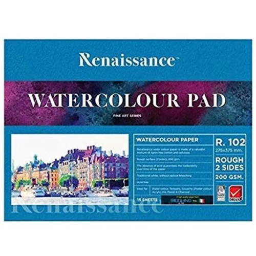Renaissance Watercolor Pad -15x22 Inches -102