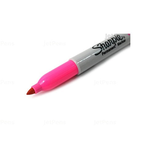 Sharpie Fine Point Marker (Neon Pink)