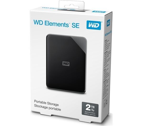 WD 2TB Elements SE Portable Hard Drive