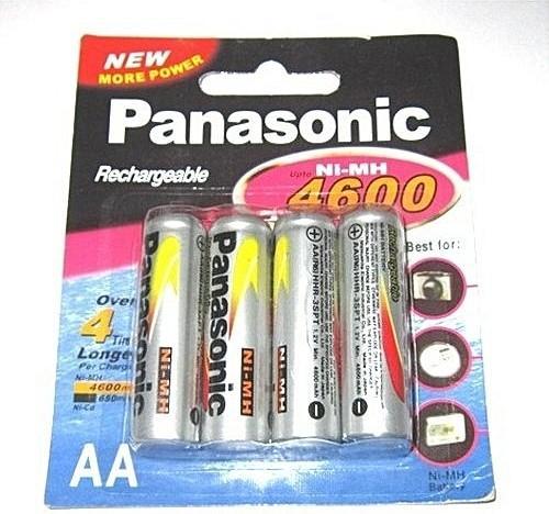 4pcs Rechargeable battery - AA
