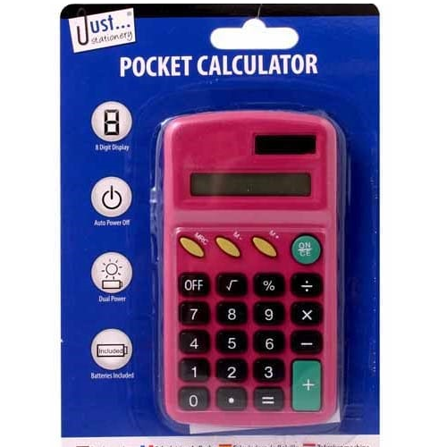 8 Digit Pocket Calculator