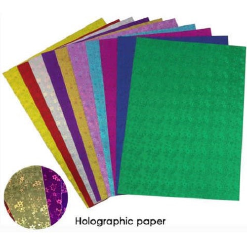 A4 Holographic Craft Paper - 250gsm