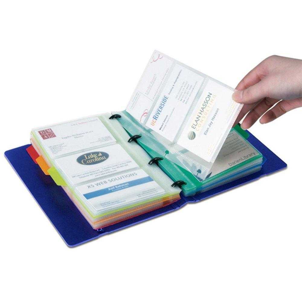 Business Card Organizer with Colour Tags