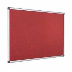 Notice Board 3ft x 4ft - Red