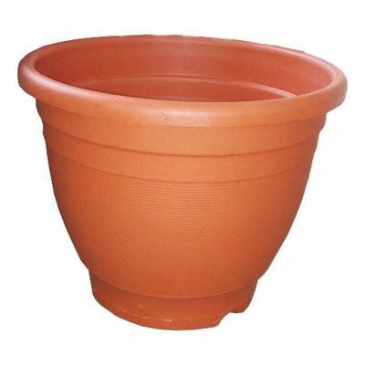 Plastic Flower Pot With Self-Watering Grid
