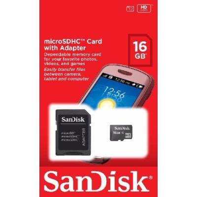 SanDisk 16gb Memory Card